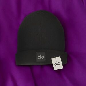 ALO Yoga Black Beanie